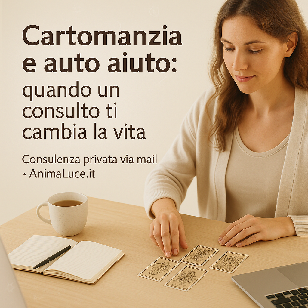 Cartomanzia e auto aiuto: quando un consulto ti cambia la vita
