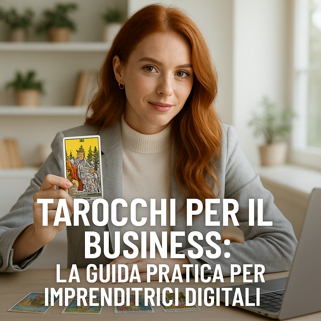 Tarocchi per il business: la guida pratica per imprenditrici digitali