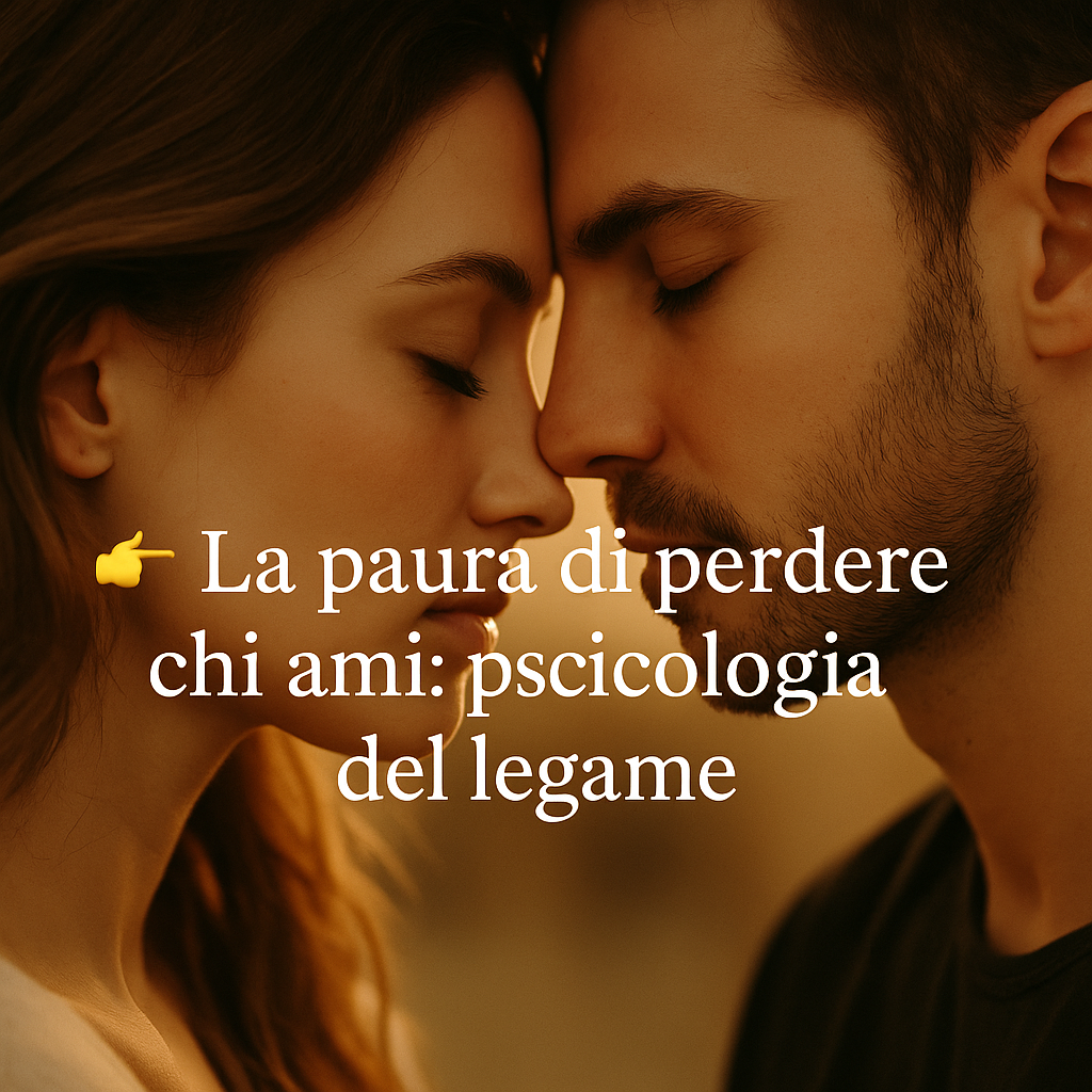 La paura di perdere chi ami: psicologia del legame e come riconoscere i campanelli d’allarme