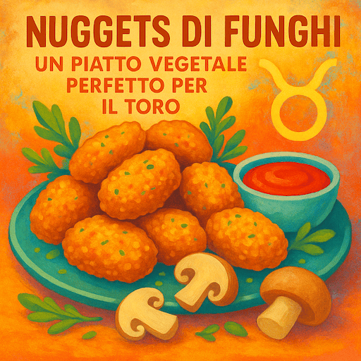 Ricetta vegana: nuggets di funghi e astrologia del Toro