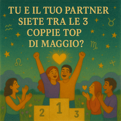 Tu e il tuo partner siete tra le 3 coppie top di maggio?