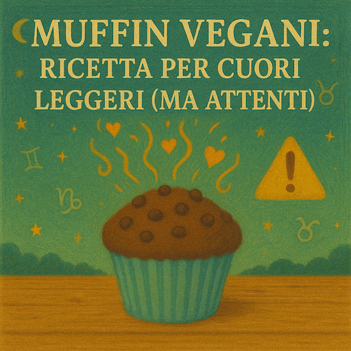 Muffin vegani: ricetta per cuori leggeri (ma attenti)