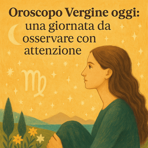 Oroscopo del giorno Vergine: energie, intuizioni e decisioni