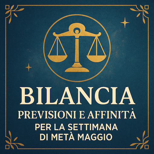 Bilancia: previsioni e affinità per la settimana di metà maggio